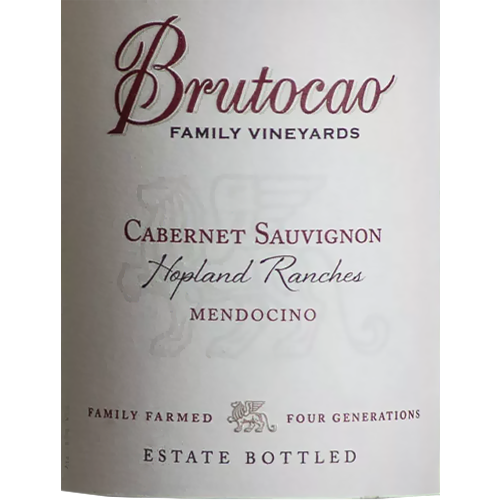 2018 Brutocao Family Cabernet Sauvignon Mendocino 750ML