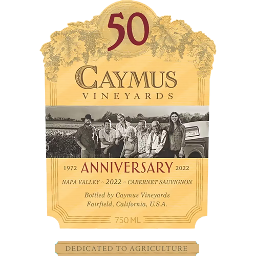 2022 Caymus Napa Valley Cabernet Sauvignon 750ML (91 Points - Wine Spectator)