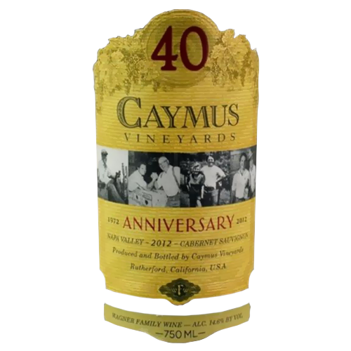 2012 Caymus Vineyards Cabernet Sauvignon 750ML (96 Points, Robert Parker)