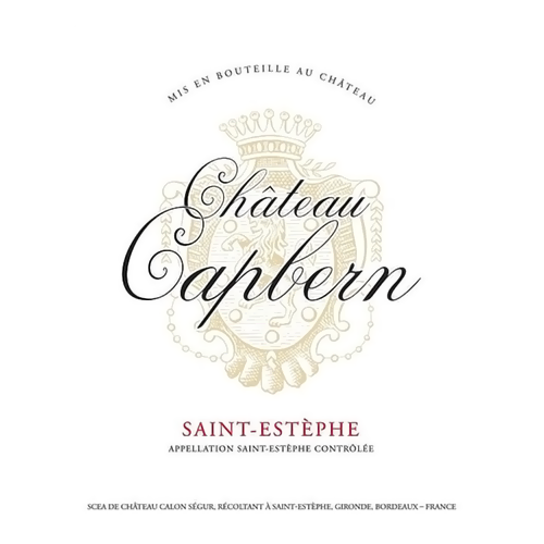 2018 Chateau Capbern St Estephe Bordeaux Blend Left Bank 750ML