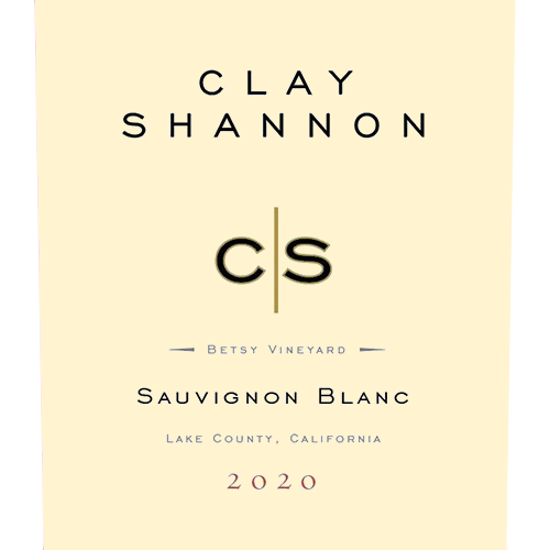 2020 Clay Shannon Lake County Sauvignon Blanc 750ML