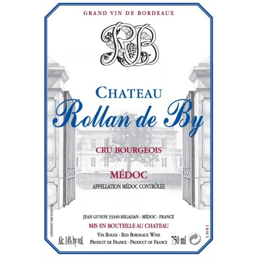 2014 Chateau Rollan de By Medoc Bordeaux Blend Left Bank 750ML
