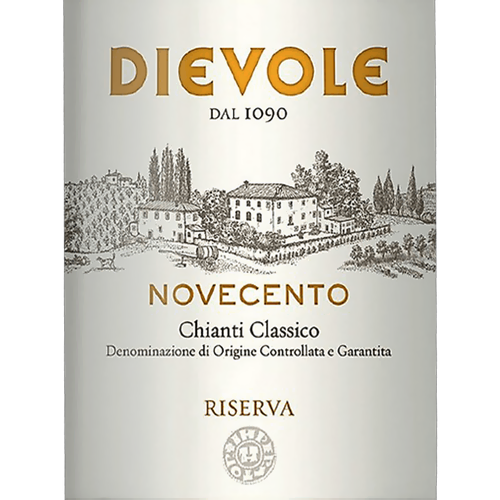2017 Dievole Novecento Chianti Classico Riserva DOCG Sangiovese 750ML