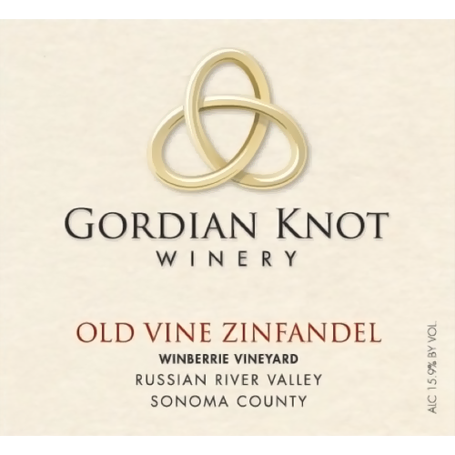 2013 Gordian Knot Winery Old Vine Winberrie Vineyard Russian River Valley Zinfandel 750ML