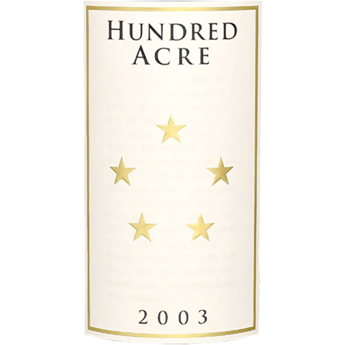 2003 Hundred Acre Kayli Morgan Cabernet Sauvignon 750ML