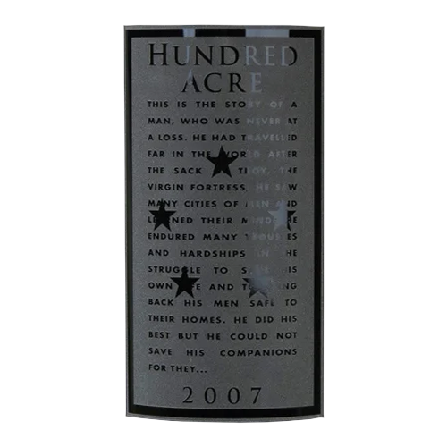 2007 Hundred Acre Kayli Morgan Napa Valley Cabernet Sauvignon 1500ML