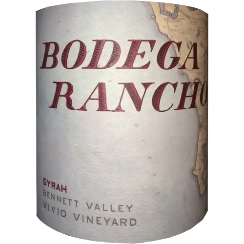 2014 JDB Wines Bodega Rancho Vivio Vineyard Bennett Valley Syrah 750ML