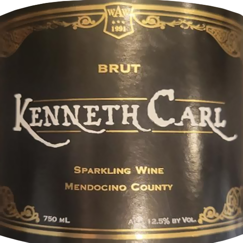 NV Kenneth Carl Mendocino County Sparkling Wine 750ML