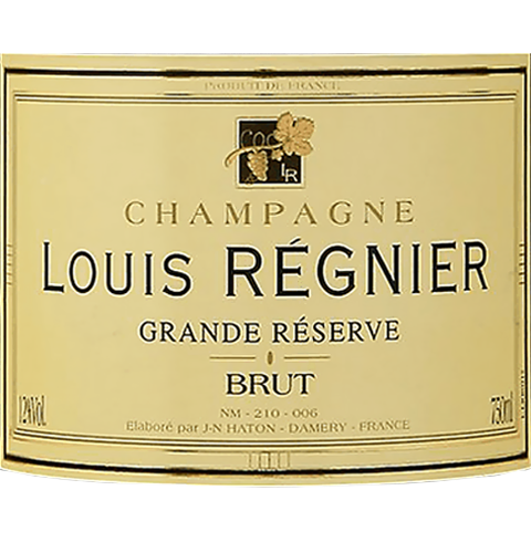 Louis Regnier Brut Grande Reserve Champagne Blend 750ML