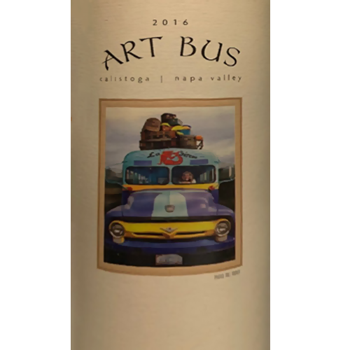 2016 La Sirena Art Bus Calistoga Red Wine 750ML