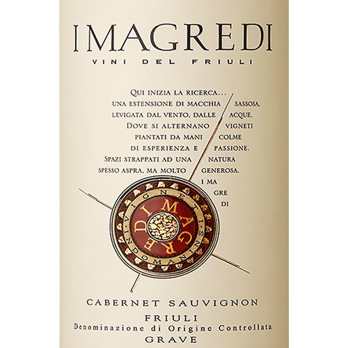 2018 I Magredi Friuli Grave Cabernet Sauvignon 750ML