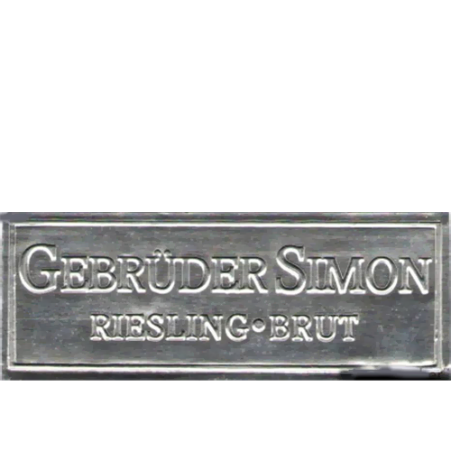 2020 Sekt Mosel Riesling Brut Gebruder Simon 750ML
