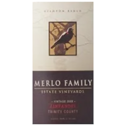 2018 Merlo Family Estate Trinity County Zinfandel 750ML