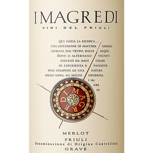 2018 I Magredi Merlot Friuli Grave 750ML