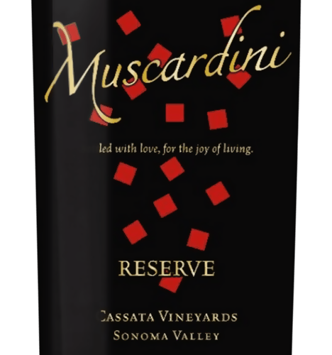 2017 Muscardini Cellars Reserve Cassata Vineyards Sonoma Valley Cabernet Sauvignon 750ML