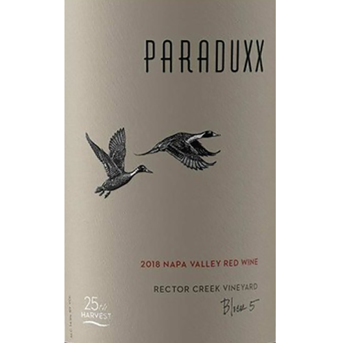 2018 Paraduxx Rector Creek Vineyard Block 5 Napa Valley Red Wine 750ML