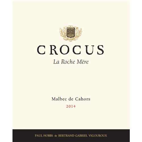2014 Paul Hobbs Crocus 'La Roche Mere' Cahors Malbec 750ML