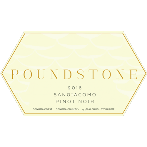 2018 Poundstone Sangiacomo Pinot Noir, Sonoma Coast 750ML