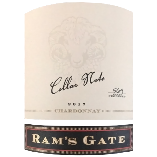 2017 Ram's Gate Cellar Note Chardonnay 750ML