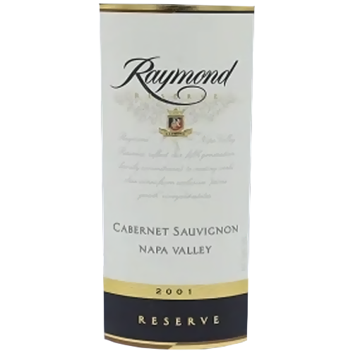 2001 Raymond Reserve Cabernet Sauvignon St. Helena Napa Valley 750ML