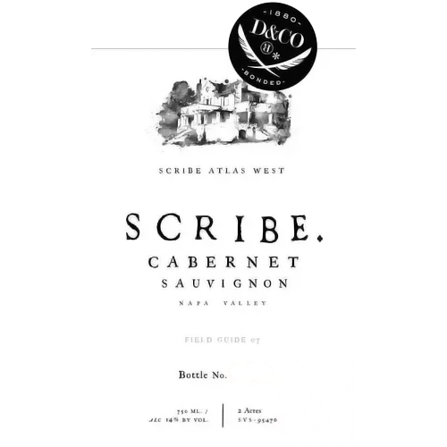 2019 Scribe Cabernet Sauvignon Napa Valley West Side Atlas Peak 750ML