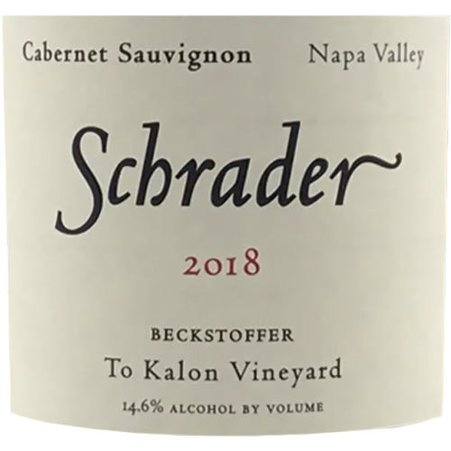 2018 Schrader Cellars Beckstoffer To Kalon Vineyard Cabernet Sauvignon 1500ML