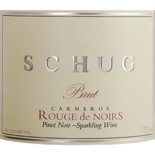 2018 Schug Rouge de Noir Carneros Sparkling Wine 750ML