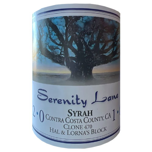 2010 Serenity Lane Hal & Lornas Block Clone 470 Contra Costa Syrah 750ML