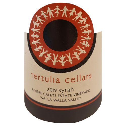 2019 Tertulia Cellars Syrah Riviera Galets Estate Vineyard Walla Walla Valley 750ML