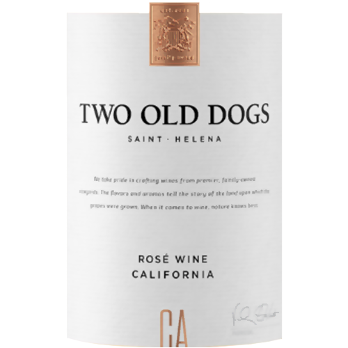 2021 Two Old Dogs Saint Helena Rose 750ML
