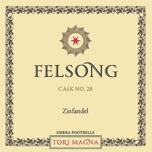 2018 Tori Magna Felsong Zinfandel 750ML