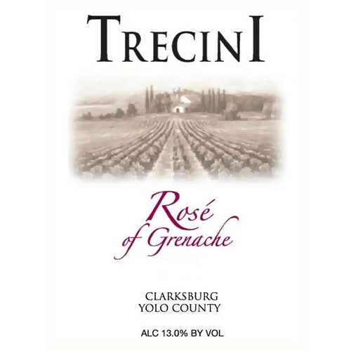 2021 Trecini Clarksburg Rose of Grenache 750ML