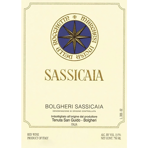 2014 Tenuta San Guido Sassicaia Bolgheri Cabernet Sauvignon 1500ML
