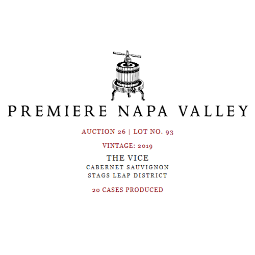 2019 Stags Leap The Vice Cabernet Sauvignon Premiere Napa Valley 750ML