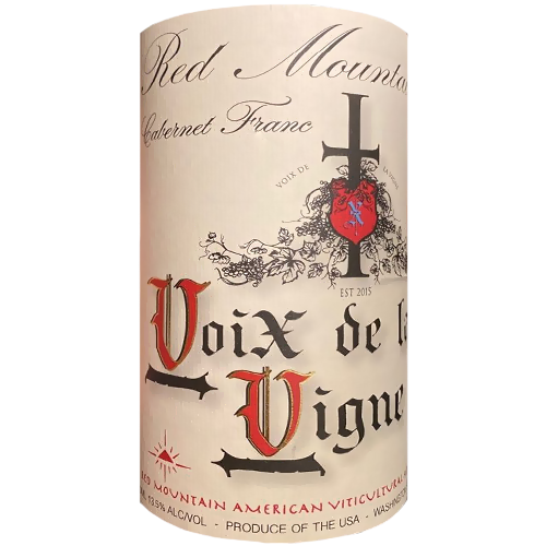 2019 Voix de Vigne Cabernet Franc, Red Mountain, WA 750ML