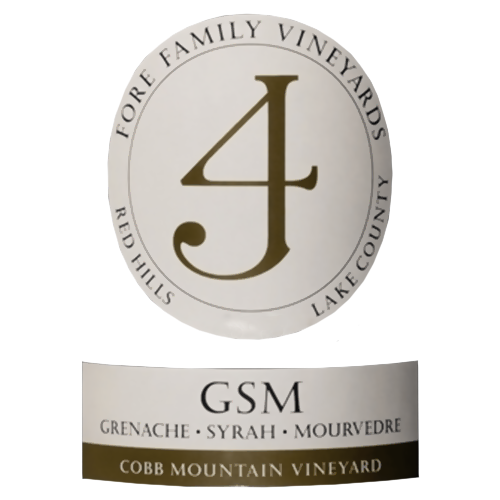 2016 Fore Family Vineyards Lake County GSM 750ML