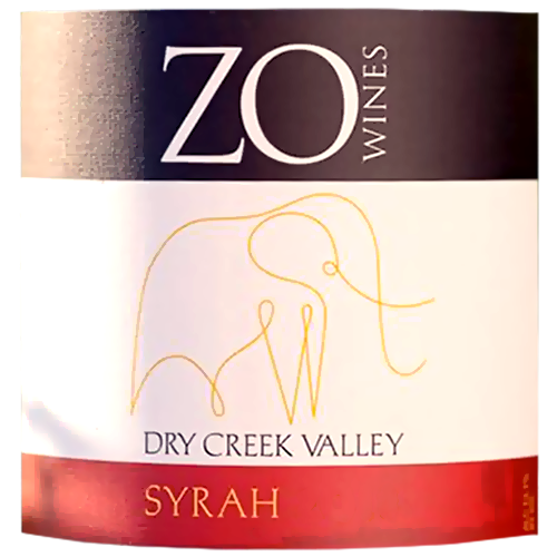 2019 ZO Wines Dry Creek Valley Syrah 750ML