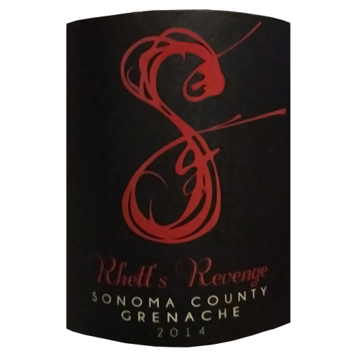 2014 Spicy Vines Rhett's Revenge Sonoma County Grenache 750ML