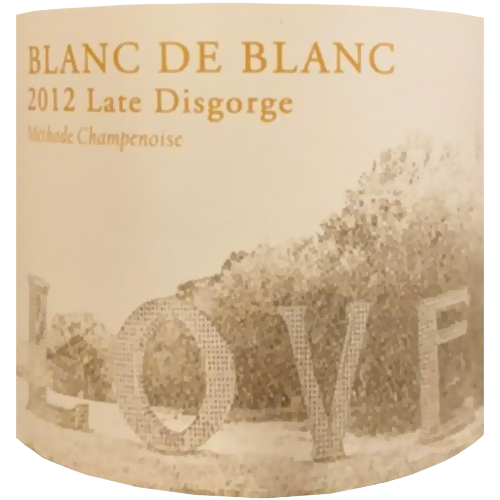 2012 Paradise Ridge "Love" Blanc de Blanc Sparkling, Russian River Valley 750ML (92 Points - Wine Enthusiast)