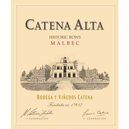 2012 Catena Alta Malbec, Mendoza 750ML