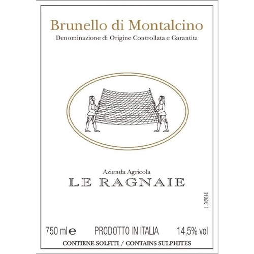 2015 Brunello di Montalcino Le Ragnaie Azienda Agricola 750ML