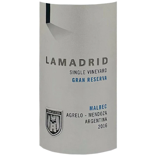 2016 La Madrid Single Vineyard Gran Reserva Malbec Agrelo-Mendoza 750ML