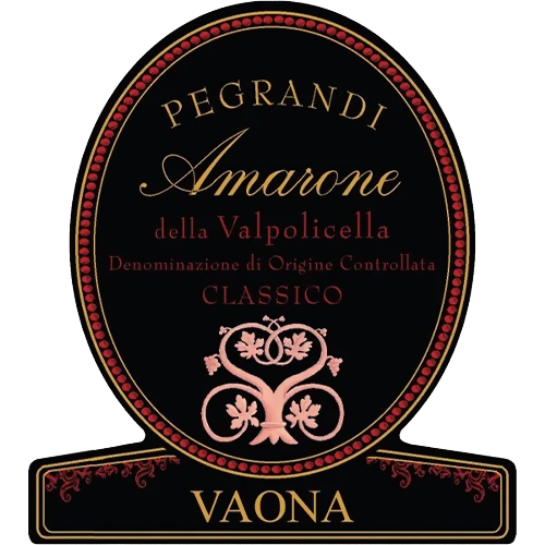 2016 Vaona Pegrandi Amarone della Valpolicella Classico, Veneto 750ML