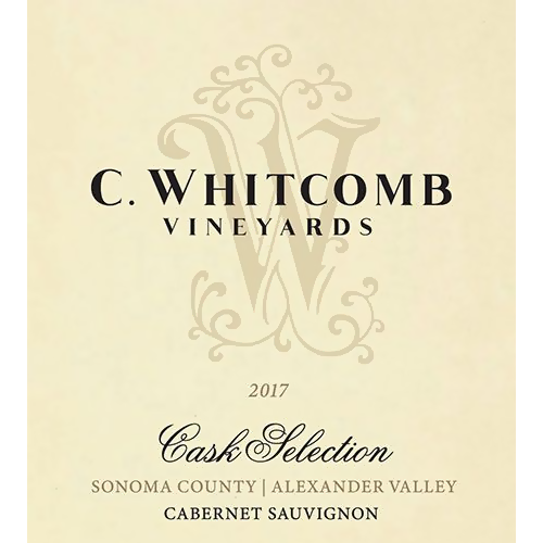 2017 Whitcomb Cask Selection Alexander Valley Cabernet Sauvignon 750ML