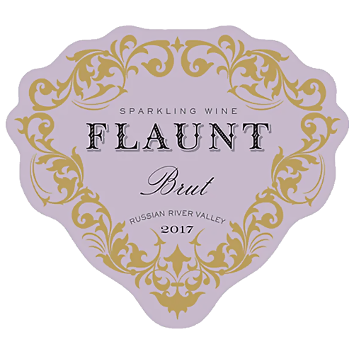 2017 Flaunt Brut Russian River Valley Champagne Blend 750ML