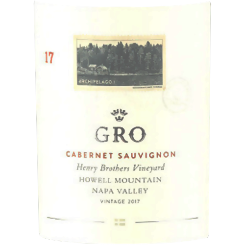 2017 Gro Wines Henry Brothers Vineyard Howell Mountain Cabernet Sauvignon 750ML