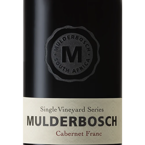 2017 Mulderbosch Single Vineyard Cabernet Franc, Stellenbosch, South Africa 750ML