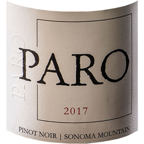 2017 Paro Wines Sonoma County Pinot Noir 750ML