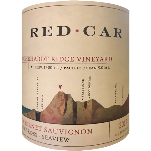 2017 Red Car Mohrhardt Ridge Cabernet Sauvignon, Fort Ross-Seaview 750ML
