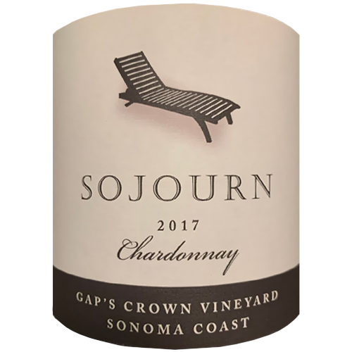 2017 Sojourn Cellars Gap's Crown Vineyard Chardonnay 750ML